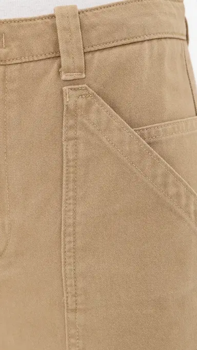 Vince Mid Rise Washed Cotton Utility Pants | Thumbnail 6 Vince Mid Rise Washed Cotton Utility Pants | Thumbnail 6