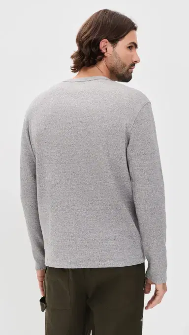 Ag Bryce Long Sleeve Henley | Thumbnail 3 Ag Bryce Long Sleeve Henley | Thumbnail 3
