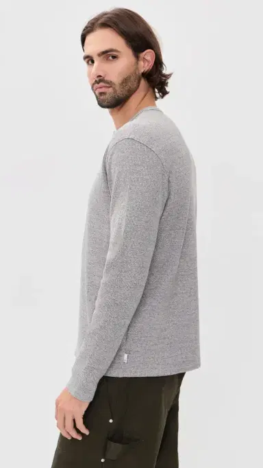 Ag Bryce Long Sleeve Henley | Thumbnail 4 Ag Bryce Long Sleeve Henley | Thumbnail 4