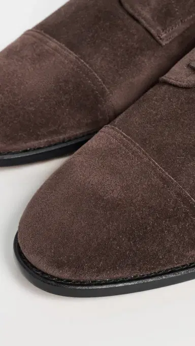 Polo Ralph Lauren Owen Captoe Suede Dress Shoes | Thumbnail 5 Polo Ralph Lauren Owen Captoe Suede Dress Shoes | Thumbnail 5