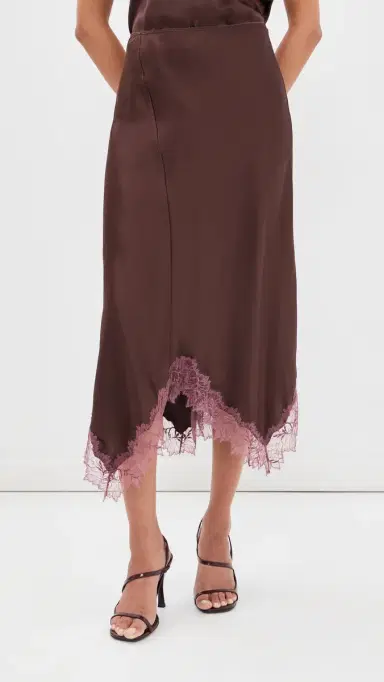 Sablyn Keri Paneled Bias Silk Skirt | Thumbnail 2 Sablyn Keri Paneled Bias Silk Skirt | Thumbnail 2