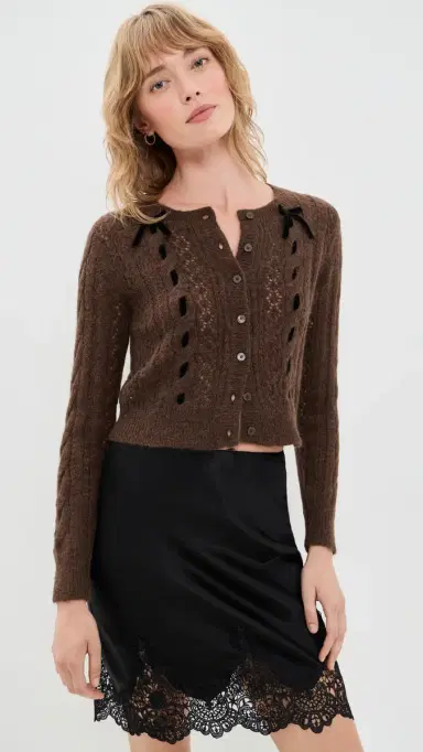 LoveShackFancy Dione Cardigan | Thumbnail 2 LoveShackFancy Dione Cardigan | Thumbnail 2