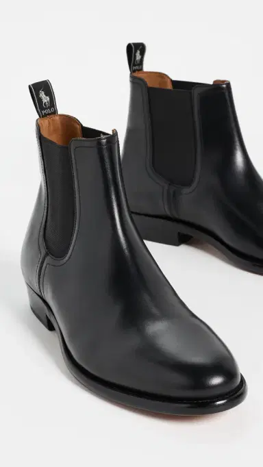 Polo Ralph Lauren Owen Leather Chelsea Boots | Thumbnail 4 Polo Ralph Lauren Owen Leather Chelsea Boots | Thumbnail 4