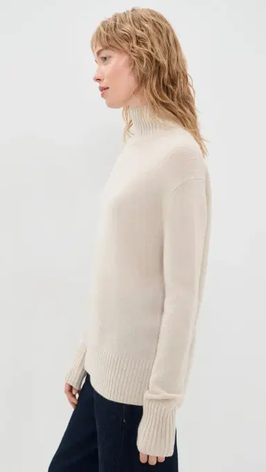White + Warren Cashmere Oversized Pullover | Thumbnail 4 White + Warren Cashmere Oversized Pullover | Thumbnail 4