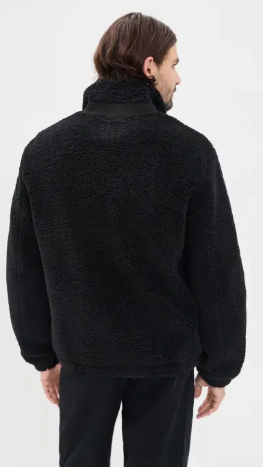 Vince Faux Sherpa Zip Jacket | Thumbnail 3 Vince Faux Sherpa Zip Jacket | Thumbnail 3