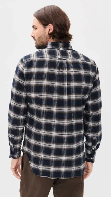 Gitman Vintage Heavy Pique Flannel Shirt | Thumbnail 3 Gitman Vintage Heavy Pique Flannel Shirt | Thumbnail 3
