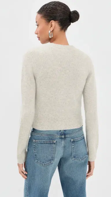 Brandon Maxwell Sloane Silk Cashmere Cardigan Sweater | Thumbnail 4 Brandon Maxwell Sloane Silk Cashmere Cardigan Sweater | Thumbnail 4