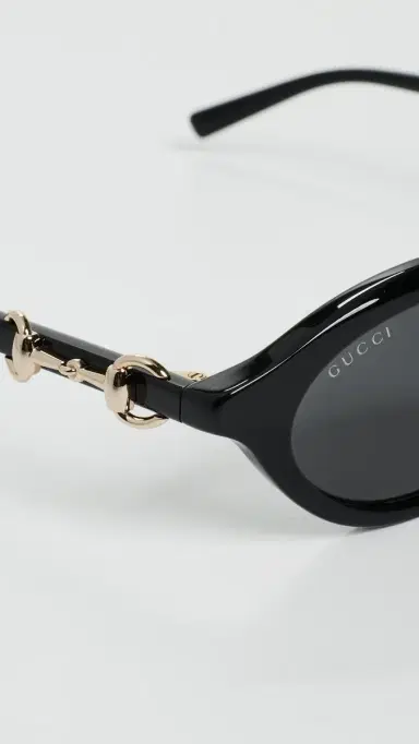 Gucci Oval Frame Sunglasses | Thumbnail 5 Gucci Oval Frame Sunglasses | Thumbnail 5