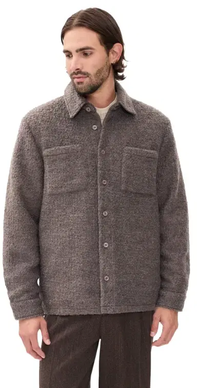 Wax London Mount Bobble Wool Reversible Shacket | Thumbnail 1 Wax London Mount Bobble Wool Reversible Shacket | Thumbnail 1