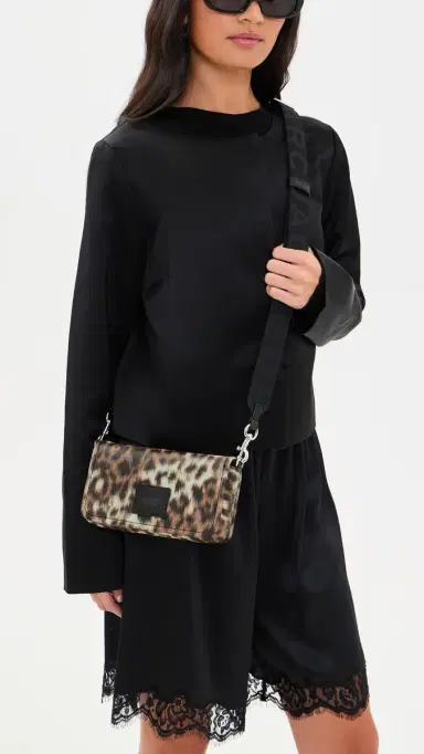 Marc Jacobs Leather Mini Bag In Leopard | Thumbnail 3 Marc Jacobs Leather Mini Bag In Leopard | Thumbnail 3