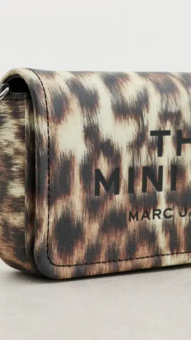 Marc Jacobs Leather Mini Bag In Leopard | Thumbnail 5 Marc Jacobs Leather Mini Bag In Leopard | Thumbnail 5