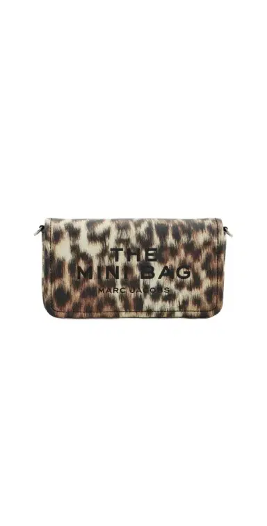 Marc Jacobs Leather Mini Bag In Leopard | Thumbnail 1 Marc Jacobs Leather Mini Bag In Leopard | Thumbnail 1
