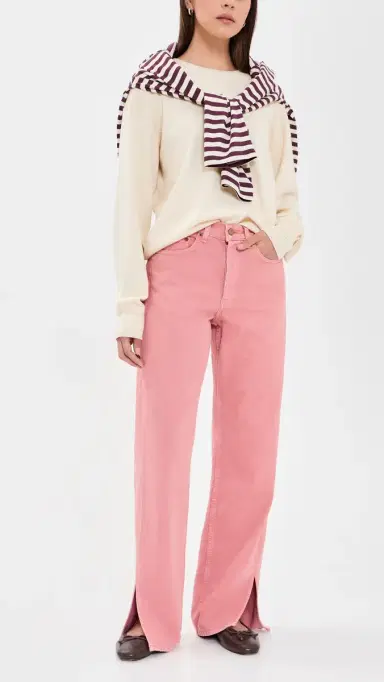 B SIDES Charlot Split Hem Jeans | Thumbnail 2 B SIDES Charlot Split Hem Jeans | Thumbnail 2