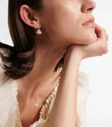 BVLGARI Divas' Dream 18kt rose gold earrings with diamonds | Thumbnail 6 BVLGARI Divas' Dream 18kt rose gold earrings with diamonds | Thumbnail 6