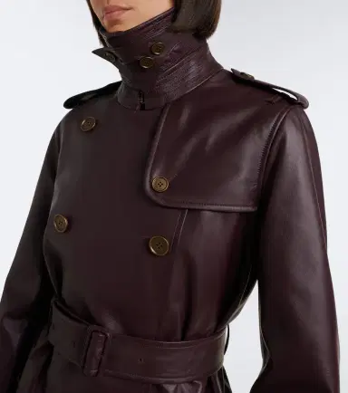 Burberry Leather trench coat | Thumbnail 4 Burberry Leather trench coat | Thumbnail 4