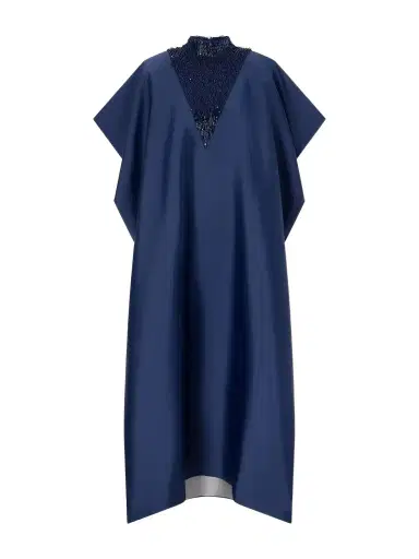 Dima Ayad Cocoon Sequined And Twill Gown | Thumbnail 1 Dima Ayad Cocoon Sequined And Twill Gown | Thumbnail 1