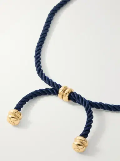 PAOLA SIGHINOLFI Sasa Gold-plated Malachite Cord Necklace | Thumbnail 3 PAOLA SIGHINOLFI Sasa Gold-plated Malachite Cord Necklace | Thumbnail 3