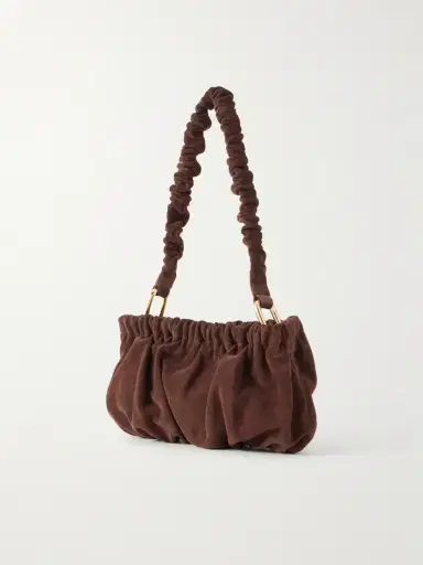 Marni Suede Shoulder Bag | Thumbnail 4 Marni Suede Shoulder Bag | Thumbnail 4