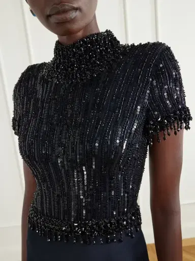 Jenny Packham Trinity Beaded Satin Gown | Thumbnail 4 Jenny Packham Trinity Beaded Satin Gown | Thumbnail 4