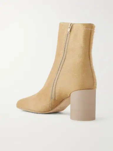 MM6 MAISON MARGIELA Calf Hair Ankle Boots | Thumbnail 3 MM6 MAISON MARGIELA Calf Hair Ankle Boots | Thumbnail 3