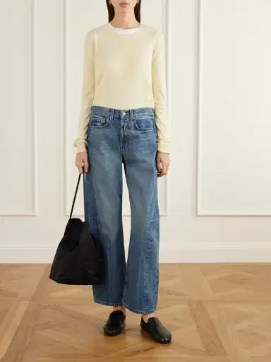 B SIDES Slim Lasso High-rise Wide-leg Jeans | Thumbnail 2 B SIDES Slim Lasso High-rise Wide-leg Jeans | Thumbnail 2