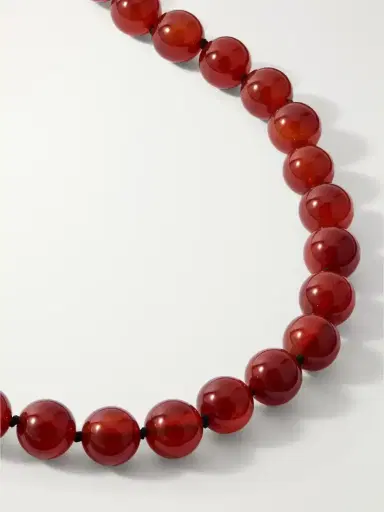 PAOLA SIGHINOLFI Grace Gold-plated Carnelian Necklace | Thumbnail 4 PAOLA SIGHINOLFI Grace Gold-plated Carnelian Necklace | Thumbnail 4