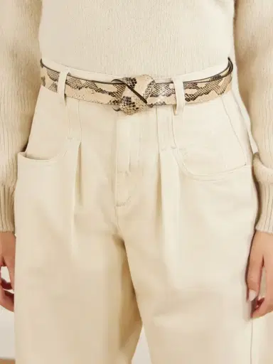 Isabel Marant Lassio Snake-effect Leather Belt | Thumbnail 2 Isabel Marant Lassio Snake-effect Leather Belt | Thumbnail 2