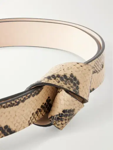 Isabel Marant Lassio Snake-effect Leather Belt | Thumbnail 3 Isabel Marant Lassio Snake-effect Leather Belt | Thumbnail 3
