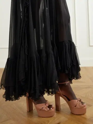 Aquazzura Cupid 120 Leather Platform Sandals | Thumbnail 2 Aquazzura Cupid 120 Leather Platform Sandals | Thumbnail 2