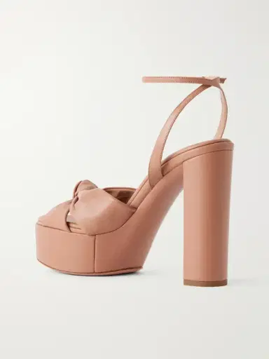 Aquazzura Cupid 120 Leather Platform Sandals | Thumbnail 3 Aquazzura Cupid 120 Leather Platform Sandals | Thumbnail 3