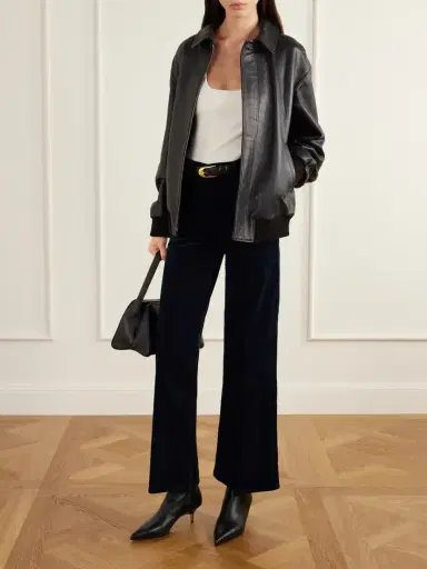 Frame Cotton-blend Corduroy High-rise Wide-leg Pants | Thumbnail 2 Frame Cotton-blend Corduroy High-rise Wide-leg Pants | Thumbnail 2
