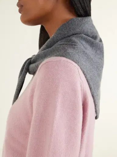 Extreme Cashmere Bandana Cashmere-blend Scarf | Thumbnail 2 Extreme Cashmere Bandana Cashmere-blend Scarf | Thumbnail 2