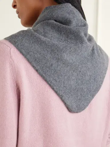 Extreme Cashmere Bandana Cashmere-blend Scarf | Thumbnail 4 Extreme Cashmere Bandana Cashmere-blend Scarf | Thumbnail 4