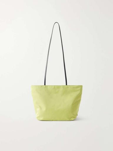 Valesque Leather-trimmed Satin Shoulder Bag | Thumbnail 1 Valesque Leather-trimmed Satin Shoulder Bag | Thumbnail 1