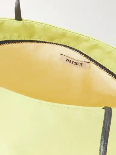 Valesque Leather-trimmed Satin Shoulder Bag | Thumbnail 6 Valesque Leather-trimmed Satin Shoulder Bag | Thumbnail 6