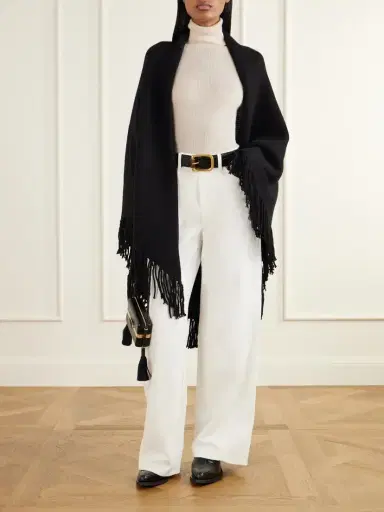 Arch4 Fringed Cashmere Wrap | Thumbnail 2 Arch4 Fringed Cashmere Wrap | Thumbnail 2