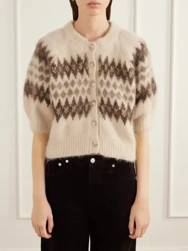 Citizens of Humanity Molly Brushed Alpaca And Wool-blend Cardigan | Thumbnail 3 Citizens of Humanity Molly Brushed Alpaca And Wool-blend Cardigan | Thumbnail 3