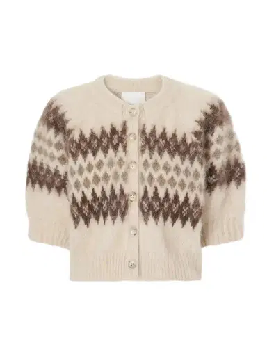 Citizens of Humanity Molly Brushed Alpaca And Wool-blend Cardigan | Thumbnail 1 Citizens of Humanity Molly Brushed Alpaca And Wool-blend Cardigan | Thumbnail 1