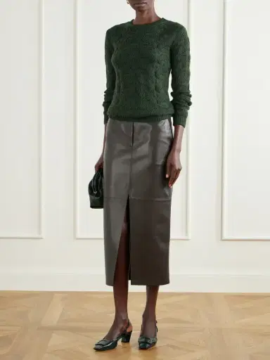 Roger Vivier 45 Croc-effect Leather Slingback Pumps | Thumbnail 4 Roger Vivier 45 Croc-effect Leather Slingback Pumps | Thumbnail 4