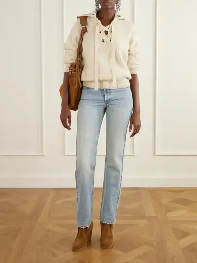 Isabel Marant Cylia Shearling-trimmed Suede Wedge Ankle Boots | Thumbnail 4 Isabel Marant Cylia Shearling-trimmed Suede Wedge Ankle Boots | Thumbnail 4