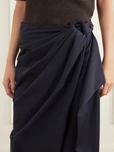 JW Anderson Cotton-drill Wide-leg Wrap Pants | Thumbnail 5 JW Anderson Cotton-drill Wide-leg Wrap Pants | Thumbnail 5