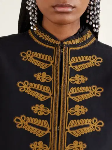 Marant Étoile Emailia Embroidered Padded Cotton-twill Jacket | Thumbnail 5 Marant Étoile Emailia Embroidered Padded Cotton-twill Jacket | Thumbnail 5