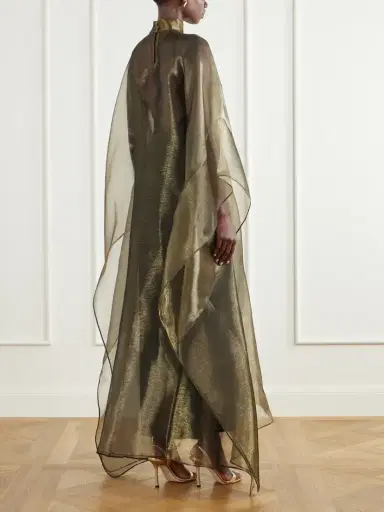 Taller Marmo Sphinx Lurex Fil-coupé Gown | Thumbnail 3 Taller Marmo Sphinx Lurex Fil-coupé Gown | Thumbnail 3
