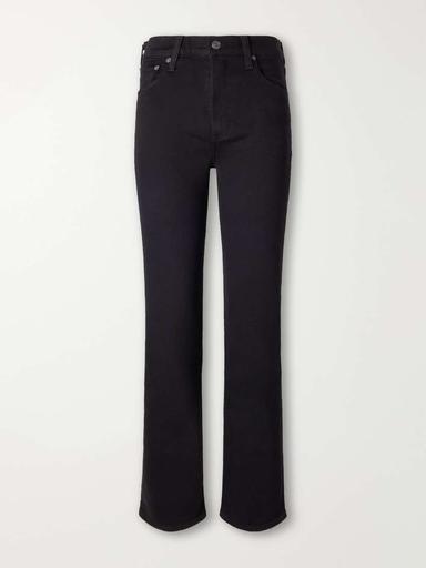 Citizens of Humanity Palma Long Cotton And Cashmere-blend Straight-leg Jeans | Thumbnail 1 Citizens of Humanity Palma Long Cotton And Cashmere-blend Straight-leg Jeans | Thumbnail 1