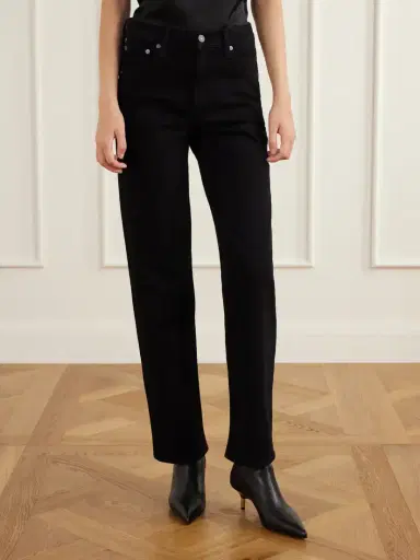 Citizens of Humanity Palma Long Cotton And Cashmere-blend Straight-leg Jeans | Thumbnail 3 Citizens of Humanity Palma Long Cotton And Cashmere-blend Straight-leg Jeans | Thumbnail 3
