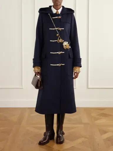 Dries Van Noten Wool-blend Twill Coat | Thumbnail 2 Dries Van Noten Wool-blend Twill Coat | Thumbnail 2