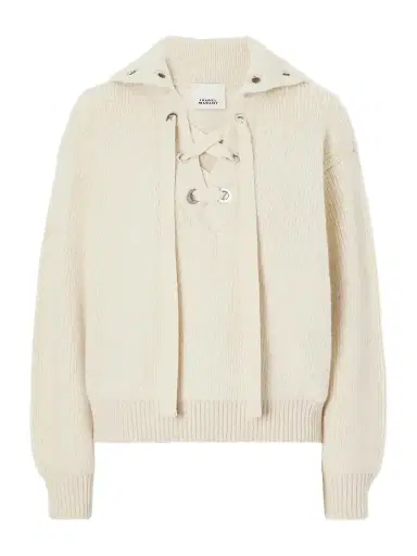 Isabel Marant Ydalia Wool And Alpaca-blend Sweater | Thumbnail 1 Isabel Marant Ydalia Wool And Alpaca-blend Sweater | Thumbnail 1