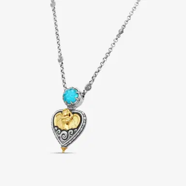 Konstantino Konstantino Angelic 18K Yellow Gold & Sterling Silver Pendant Necklace by The Solist | Thumbnail 2 Konstantino Konstantino Angelic 18K Yellow Gold & Sterling Silver Pendant Necklace by The Solist | Thumbnail 2