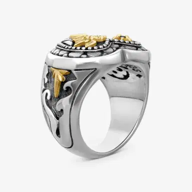 Konstantino Konstantino Angelic Sterling Silver Labradorite Angel Heart Ring Sz. 7 by The Solist | Thumbnail 2 Konstantino Konstantino Angelic Sterling Silver Labradorite Angel Heart Ring Sz. 7 by The Solist | Thumbnail 2