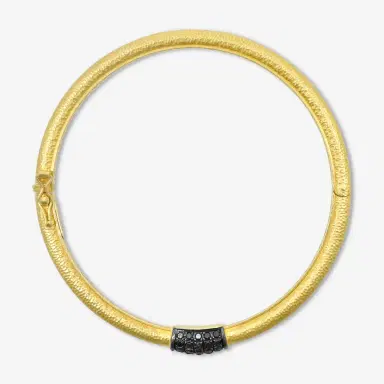 Konstantino Konstantino Callas 18K Yellow Gold Black Diamond Bangle by The Solist | Thumbnail 2 Konstantino Konstantino Callas 18K Yellow Gold Black Diamond Bangle by The Solist | Thumbnail 2